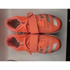 Adidas Jumpstart track spikes neon orange size 10.5